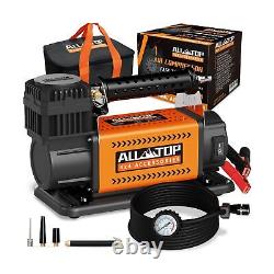 ALL-TOP Air Compressor Kit, 12V Portable Inflator 7.06CFM, Offroad Air Compre
