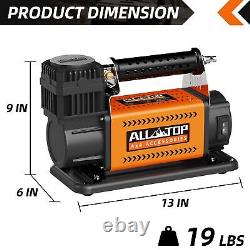 ALL-TOP Air Compressor Kit, 12V Portable Inflator 7.06CFM, Offroad Air Compre