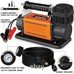 ALL-TOP Air Compressor Kit, 12V Portable Inflator 7.06CFM, Offroad Air Compre
