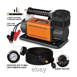ALL-TOP Air Compressor Kit, 12V Portable Inflator 7.06CFM, Offroad Air Compre