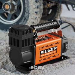 ALL-TOP Air Compressor Kit, 12V Portable Inflator 7.06CFM, Offroad Air Compre