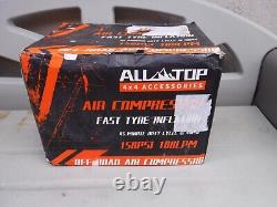 ALL-TOP Heavy Duty Portable 12V Air Compressor Kit Inflate 180LPM