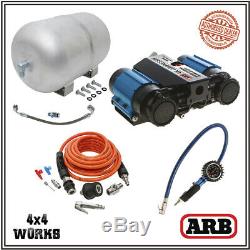 ARB Air Compressor DA4985 CKMTA12 High Output 12v Twin Deluxe Inflation Tank Kit