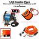 Arb Ultimate Wheeler Pack Hd Air Compressor, E-z Tire Deflator & Pump Up Kit 4x4