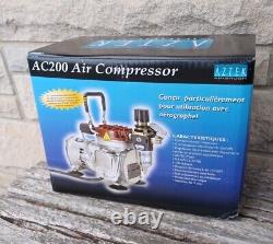 AZTEK Master Professional AC200 Air Compressor for Airbrush NEW Model Kits
