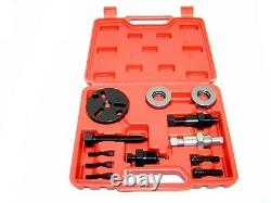 A/C Compressor Clutch Remover Air Conditioner AC Automotive Auto Puller Tool Kit