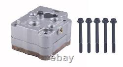 Air Brake Compressor Cylinder Head With Plate Kit for Detroit Diesel / Navistar