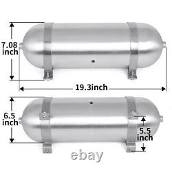 Air Compressor + 3 Gallon Air Tank with 1/4 NPT Ports For Air Suspension