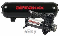 Air Compressor 480 Black Airmaxxx 3 Gallon Air Tank Drain 120 on 150 off Switch