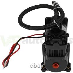 Air Compressor Kit For Train Horns Air Horn Air Suspension Black With 12V system