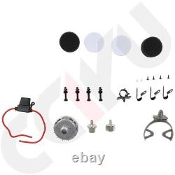 Air Compressor Kit For Train Horns Air Horn Air Suspension Kit Silver 3/8 NPT