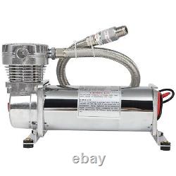 Air Compressor Kit For Train Horns Air Horn Suspension Kit 12V 12.57LB 3/8 NPT