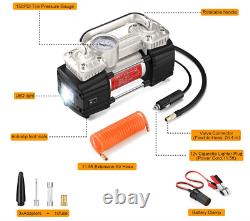 Air Compressor Kit Portable RV SUV Truck High Volume Off Road Inflate Tires NEW