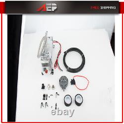 Air Compressor Permanent Magnetic Motor Hose Kit 12V 200 Psi For Train Horns