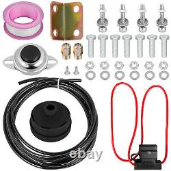 Air Horn Truck Train Horns Kit 12 Volt with 2L Air Compressor 3 Trumpet 135db