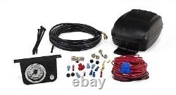 Air Lift Bag Control Kit Guage Switch Compressor 25804