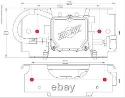 Air Lift LoadLifter5000 Air Bags Wireless Compressor for Dodge Ram 2500 3500 4x4