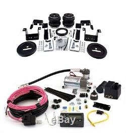 Air Lift Suspension Air Bag & Wireless Air Compressor Kit for Silverado 3500 HD