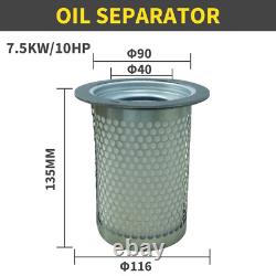 Air Oil Filter Separator Maintenance Kit for 10HP Rotary Screw Air Compressor