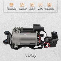 Air Suspension Compressor Kit + Rear Air Spring For BMW X5 F15 X6 F16 2013-20