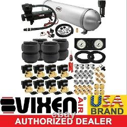 Air Suspension Kit for Truck/Car Bag/Ride, 200psi Compressor, 5G Aluminum Tank