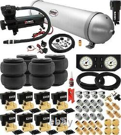 Air Suspension Kit for Truck/Car Bag/Ride, 200psi Compressor, 5G Aluminum Tank