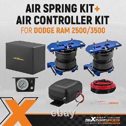 Air Suspension Springs Controller Kit + Air Spring Bag Fit Ram 2500/3500 03-18