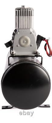 Air Tank & Compressor Kit 1.5g 150 Psi For Train Horns Cars/trucks Viking Horns