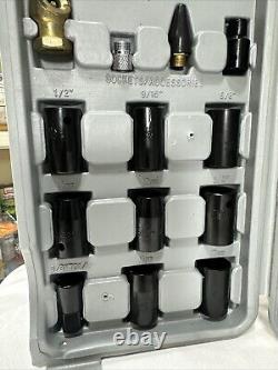 Air Tool and Accessories Kit 71 Piece Impact Wrench Air Ratchet Die Grinder
