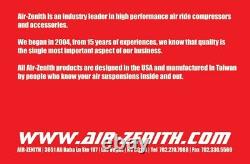 Air Zenith FLEX Single-OB2 Air Ride Compressor Kit (2-time faster than Viair!)