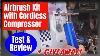 Airbrush Kit With Cordless Compressor Test And Review