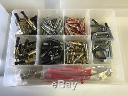 Aircraft / Aviation Tools 110 Pc Cleco Kit Sheetmetal / Mechanics / Engineer