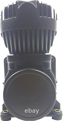 Airmaxxx 2 Black 580 Air Ride Suspension Compressors 165 psi On Pressure Switch