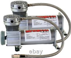 Airmaxxx 400 Pewter Air Compressors 5 Gallon Tank 150/180 psi Air Suspension Kit