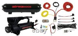 Airmaxxx Black 580 Air Compressor 165/200 Switch Complete Wiring Kit & Air Tank