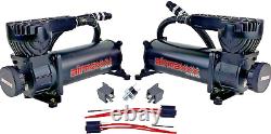 Airmaxxx Dual Black 580 Compressors 120/150 Pressure Switch Air Ride Suspension