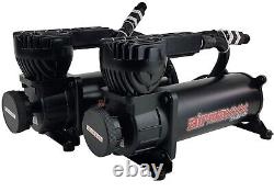 Airmaxxx Dual Black 580 Compressors 120/150 Pressure Switch Air Ride Suspension