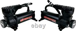 Airmaxxx black 580 dual air compressors & 2 compressor wiring kit