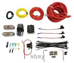 Airmaxxx black 580 dual air compressors & 2 compressor wiring kit