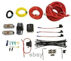 Airmaxxx black 580 dual air compressors & 2 compressor wiring kit