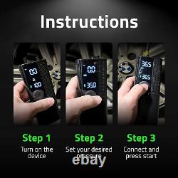 Airmoto and Power Kit Bundle Deal 1 Bundle Tire Inflator Portable Air Compre