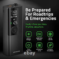Airmoto and Power Kit Bundle Deal 1 Bundle Tire Inflator Portable Air Compre
