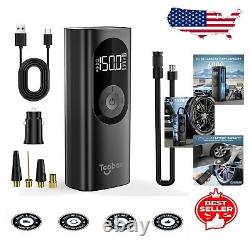All-in-One Air Compressor Kit with Quick Inflation & Auto Shut-Off Features