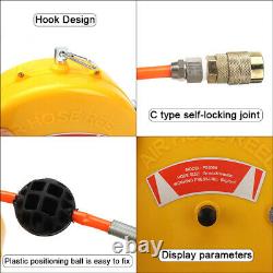 Automatic Retractable Reel Telescopic Air Drum Hose PU85 Air Hose Pneumatic Kit