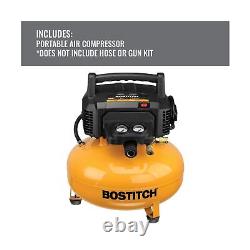 BOSTITCH Air Compressor Kit, Oil-Free, 6 Gallon, 150 PSI (BTFP02012-WPK)
