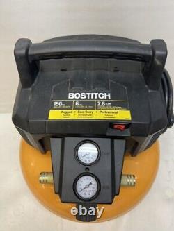 BOSTITCH BTFP2KIT Yellow 6 Gallon Air Compressor (tool only)