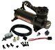 Black Air Compressor With Air Intake Filter Relocator Airmaxxx 480 180 Psi Kit