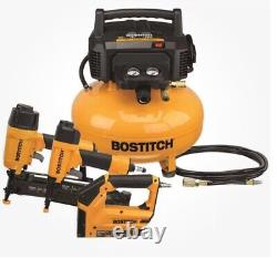 Bostitch 3-Tool/compressor Combo Kit New BTFP3KIT