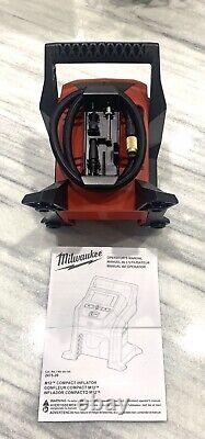 Brand New Original Milwaukee M12 Compact Inflator Kit Battery Charger Bag
