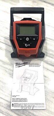 Brand New Original Milwaukee M12 Compact Inflator Kit With (2) Batteries